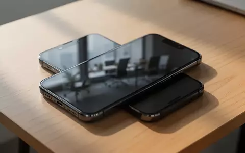 Ein modernes Smartphone liegt auf einem hölzernen Schreibtisch in einer hellen, professionellen Büroumgebung. - Foto: über boerse-global.de