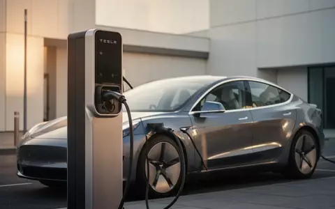 Eine moderne Ladestation für Elektroautos in einem urbanen Umfeld bei goldenem Licht. - Foto: über boerse-global.de