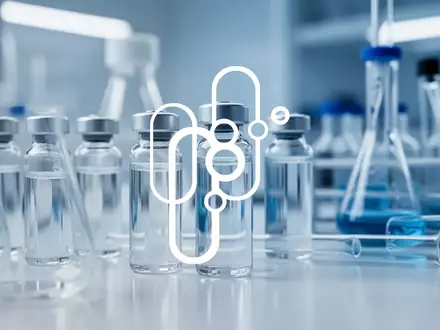 Abstrakte Darstellung eines modernen biotechnologischen Forschungslabors mit Fokus auf medizinischer Innovation. - Foto: über boerse-global.de