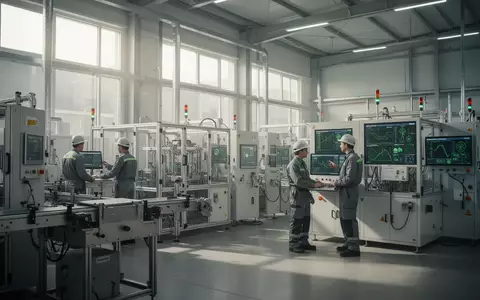 Moderne Industrieanlage mit hochtechnologischer Ausstattung und natürlichem Lichteinfall als Symbol für industrielle Modernisierung. - Foto: über boerse-global.de