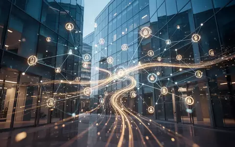 Abstrakte Darstellung moderner Finanztechnologie und digitaler Vernetzung in einem professionellen, technologischen Umfeld. - Foto: über boerse-global.de