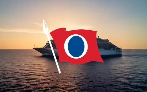 Modernes Kreuzfahrtschiff bei Sonnenuntergang auf dem offenen Meer. - Foto: über boerse-global.de