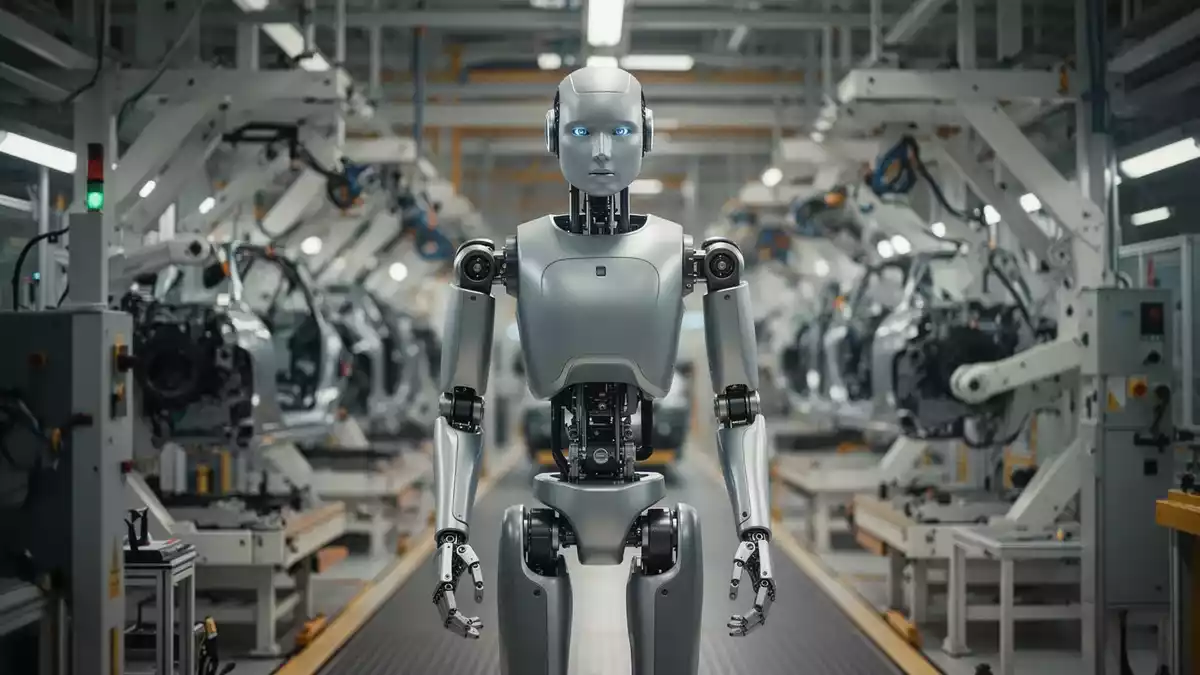Seres präsentiert humanoiden Roboter Xiaosai für die Industrie