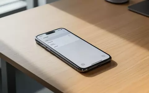 Ein modernes Smartphone auf einem minimalistischen Schreibtisch in einem hellen Büro. - Foto: über boerse-global.de
