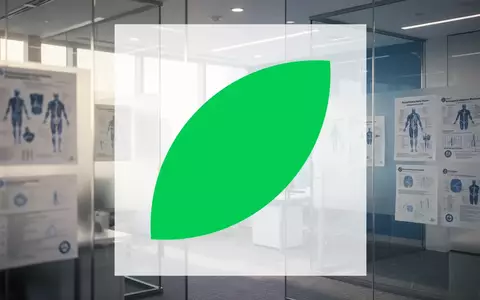 Modernes, minimalistisches Bürogebäude im Gesundheitswesen mit sanftem Licht und professioneller Atmosphäre. - Foto: über boerse-global.de