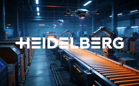 Abstrakte Darstellung moderner industrieller Fertigung und technologischer Strategie in atmosphärischer Beleuchtung. - Foto: über boerse-global.de