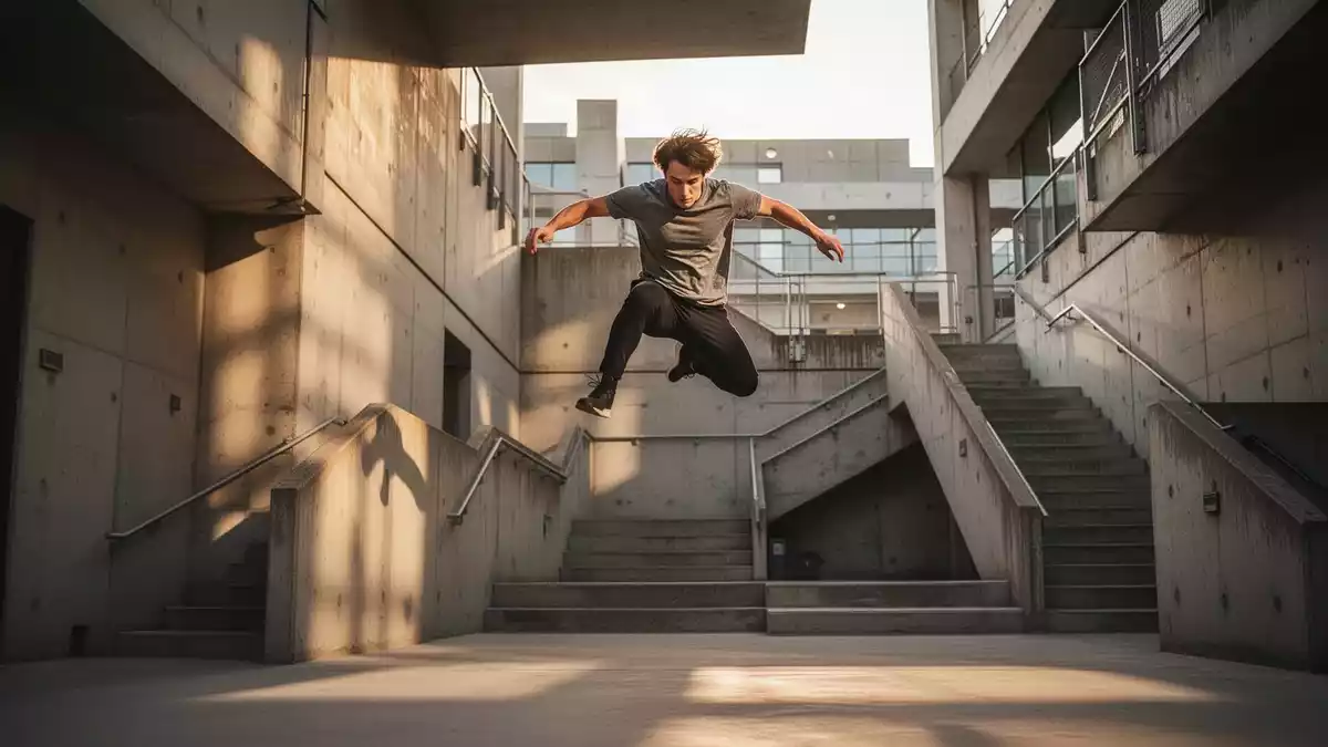 Parkour-Training in Essen: FLINTA*-Angebot stärkt psychische Resilienz