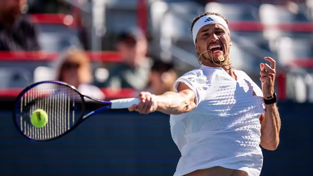 Zverev hatte in Cincinnati auch in der zweiten Partie keinen guten Beginn. (Archivbild) - Bild: Graham Hughes/The Canadian Press/AP/dpa