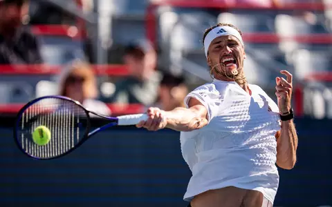 Zverev hatte in Cincinnati auch in der zweiten Partie keinen guten Beginn. (Archivbild) - Foto: Graham Hughes/The Canadian Press/AP/dpa