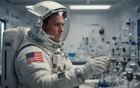 Ein Astronaut arbeitet konzentriert in einem wissenschaftlichen Labor an Bord einer Raumstation. - Foto: über boerse-global.de