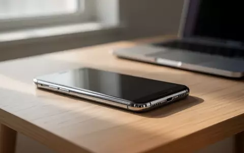 Ein modernes Smartphone auf einem minimalistischen Schreibtisch bei natürlichem Licht. - Foto: über boerse-global.de