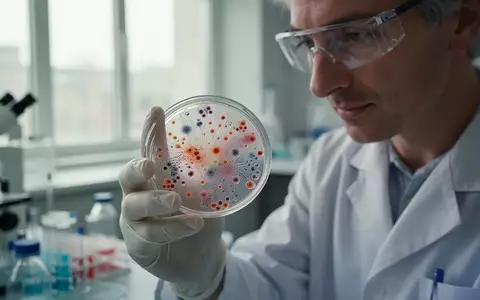 Wissenschaftler in einem Labor bei der Arbeit mit einer Zellkultur in einer Petrischale. - Foto: über boerse-global.de