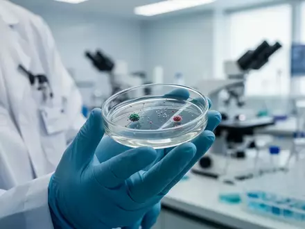 Ein Wissenschaftler in einem modernen Labor bei der medizinischen Forschung zur Schmerztherapie. - Foto: über boerse-global.de