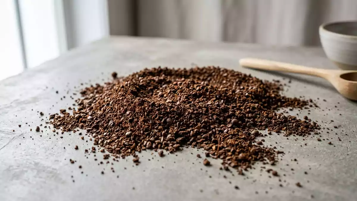 Fotorealistische Studioansicht von Filterkaffee in neutraler Produktdarstellung