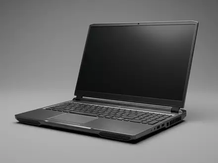 Fotorealistische Studioaufnahme von Gaming-Laptop zum Thema Lenovo Legion 9i Gen, klare Lichtfuehrung - Foto: THN