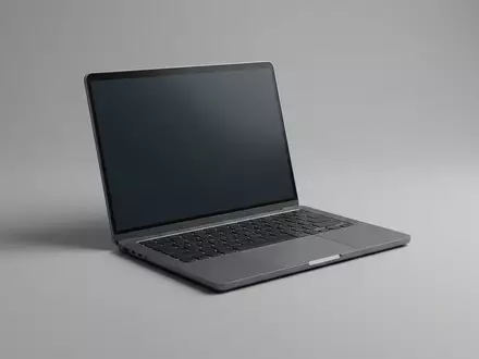 Fotorealistische Studioaufnahme von Laptop zum Thema Lenovo IdeaPad 5x 14, klare Lichtfuehrung - Foto: THN
