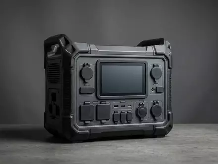 Fotorealistische Studioaufnahme von Powerstation zum Thema Goal Zero Yeti 1500X, klare Lichtfuehrung - Foto: THN