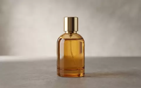 Fotorealistische Studioaufnahme von Eau de Toilette zum Thema Jil Sander Sun EdT, klare Lichtfuehrung - Foto: THN