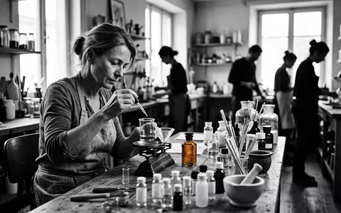 Schwarzweiss-Reportage mit Eau de Toilette zum Thema Jil Sander Sun EdT, hoher Kontrast - Foto: THN