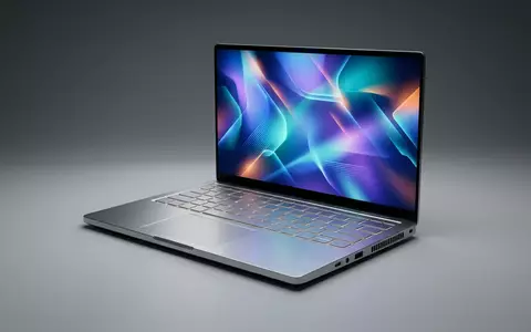 Fotorealistische Studioaufnahme von Laptop zum Thema Samsung Galaxy Book4 Edge, klare Lichtfuehrung - Foto: THN
