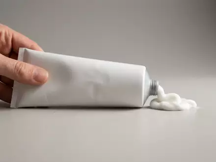 Fotorealistische Studioaufnahme von Koerperbalsam zum Thema La Roche-Posay Lipikar Baume, klare Lichtfuehrung - Foto: THN