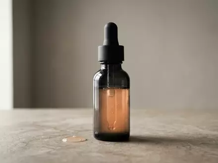 Fotorealistische Studioaufnahme von Peelingserum zum Thema The Ordinary AHA 30%, klare Lichtfuehrung - Foto: THN