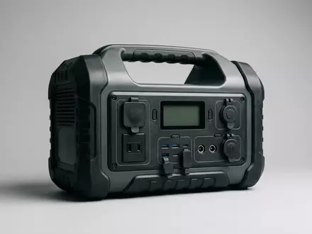 Fotorealistische Studioaufnahme von Tragbare Powerstation zum Thema Anker SOLIX C1000 Powerstation, klare Lichtfuehrung - Foto: THN