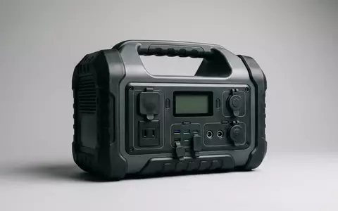 Fotorealistische Studioaufnahme von Tragbare Powerstation zum Thema Anker SOLIX C1000 Powerstation, klare Lichtfuehrung - Foto: THN