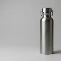 Fotorealistische Studioaufnahme von Isolierflasche zum Thema Sigg Hot & Cold, klare Lichtfuehrung - Foto: THN