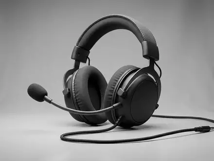Fotorealistische Studioaufnahme von Gaming-Headset zum Thema Turtle Beach Recon 70, klare Lichtfuehrung - Foto: THN