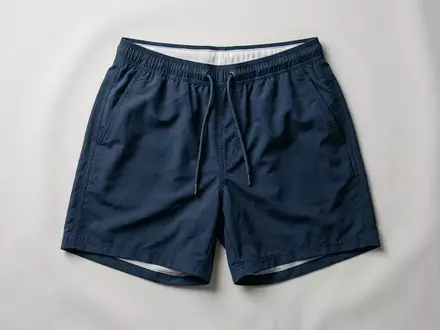 Fotorealistische Studioaufnahme von Badeshorts zum Thema Tansozer Herren Badehose Schnelltrocknend, klare Lichtfuehrung - Foto: THN
