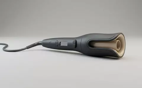 Fotorealistische Studioaufnahme von Haarstyler zum Thema Philips BHB876 ProCare Airstyler, klare Lichtfuehrung - Foto: THN
