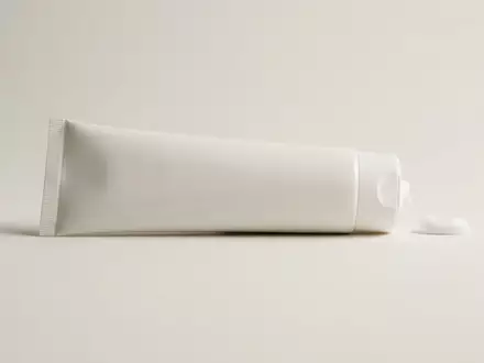 Fotorealistische Studioaufnahme von Zahnpasta zum Thema Sensodyne Repair & Protect, klare Lichtfuehrung - Foto: THN