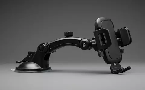 Fotorealistische Studioaufnahme von Handyhalter zum Thema Nulaxy Handyhalter Auto Windschutzscheibe, klare Lichtfuehrung - Foto: THN
