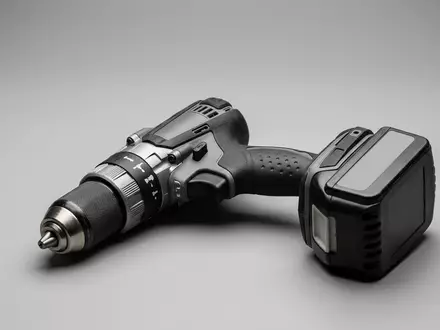 Fotorealistische Studioaufnahme von Akku Schlagbohrschrauber zum Thema Bosch Professional GSB 18V-55, klare Lichtfuehrung - Foto: THN