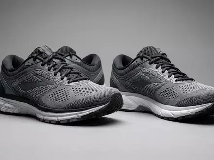 Fotorealistische Studioaufnahme von Laufschuhe zum Thema Nike Revolution 7 Laufschuhe, klare Lichtfuehrung - Foto: THN