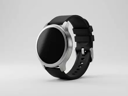 Fotorealistische Studioaufnahme von Smartwatch zum Thema Xiaomi Watch 2 Pro, klare Lichtfuehrung - Foto: THN