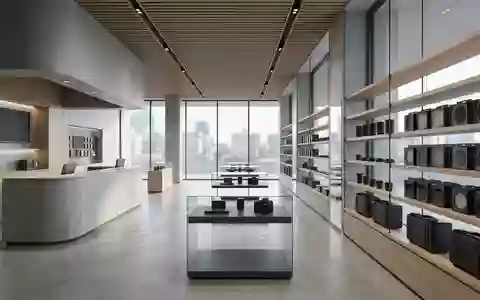 Architektur-Render im Fotofachgeschaeft mit Kamerafilterset zum Thema Freewell ND-Filter Set für, neutrales Tageslicht - Foto: THN