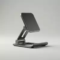 Fotorealistische Studioaufnahme von Handystaender zum Thema Moft MagSafe Snap Float, klare Lichtfuehrung - Foto: THN
