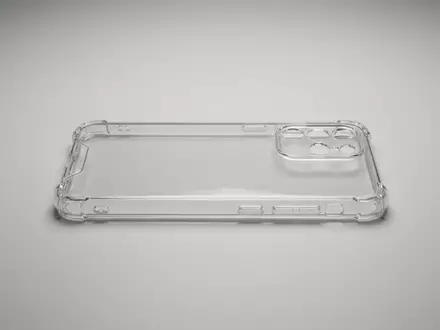 Fotorealistische Studioaufnahme von Handyhuelle zum Thema kwmobile Hülle für Samsung, klare Lichtfuehrung - Foto: THN