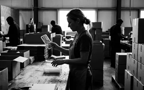 Schwarzweiss-Reportage mit Handyhuelle zum Thema kwmobile Hülle für Samsung, hoher Kontrast, sachlich dargestellt - Foto: THN
