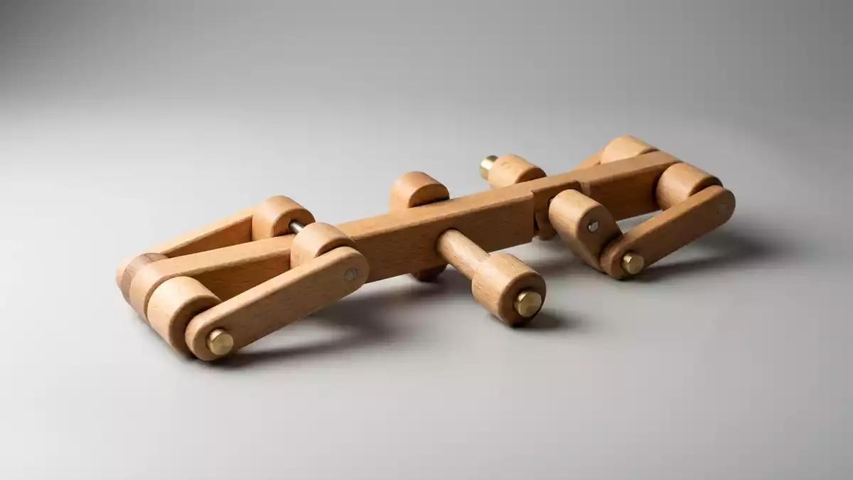 Fotorealistische Studioansicht von Geschicklichkeitsspiel in neutraler Produktdarstellung