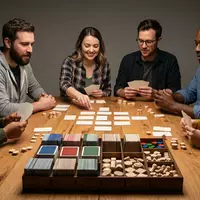 Fotorealistische Studioaufnahme von Kartenspiel zum Thema Codenames, klare Lichtfuehrung, sachlich dargestellt, markenneutral - Foto: THN