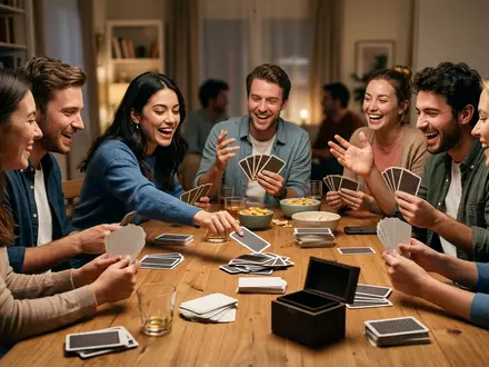 Fotorealistische Studioaufnahme von Kartenspiel zum Thema Exploding Kittens, klare Lichtfuehrung, sachlich dargestellt - Foto: THN