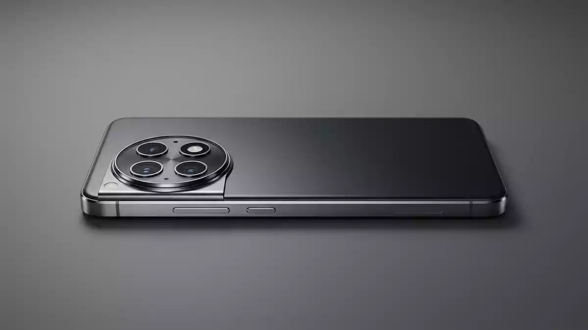 Fotorealistische Studioansicht von Smartphone in neutraler Produktdarstellung, neutral