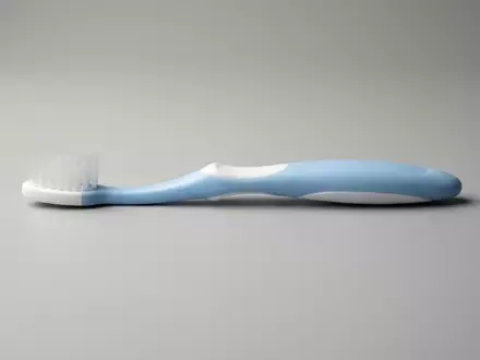 Fotorealistische Studioaufnahme von Kinderzahnbuerste zum Thema Oral-B Stages Kids Zahnbürste, klare Lichtfuehrung - Foto: THN