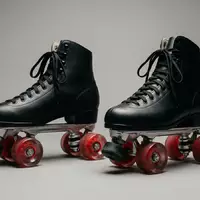 Fotorealistische Studioaufnahme von Rollschuhe zum Thema Chicago Erwachsene Rollschuhe Classic, klare Lichtfuehrung - Foto: THN