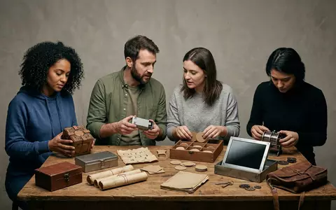 Fotorealistische Studioaufnahme von Raetselspiel zum Thema EXIT, klare Lichtfuehrung, sachlich dargestellt, markenneutral - Foto: THN