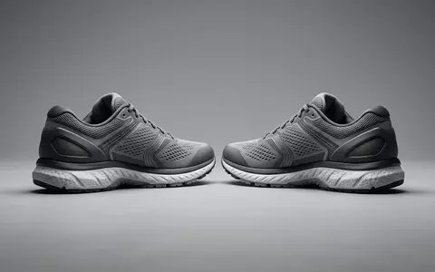 Fotorealistische Studioaufnahme von Laufschuhe zum Thema On Cloudswift 3 Laufschuhe, klare Lichtfuehrung - Foto: THN