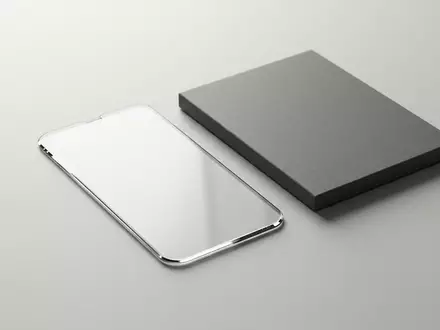 Fotorealistische Studioaufnahme von Display-Schutzglas zum Thema Smartect Panzerglas Samsung Galaxy, klare Lichtfuehrung - Foto: THN